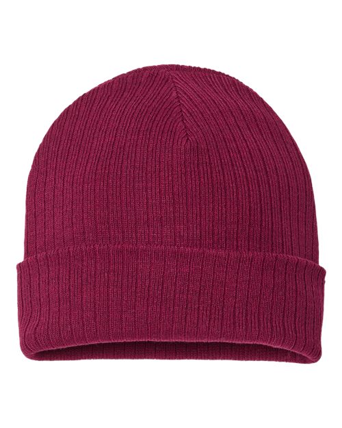 Atlantis Headwear - Sustainable Rib Cuffed Beanie - RIO-4