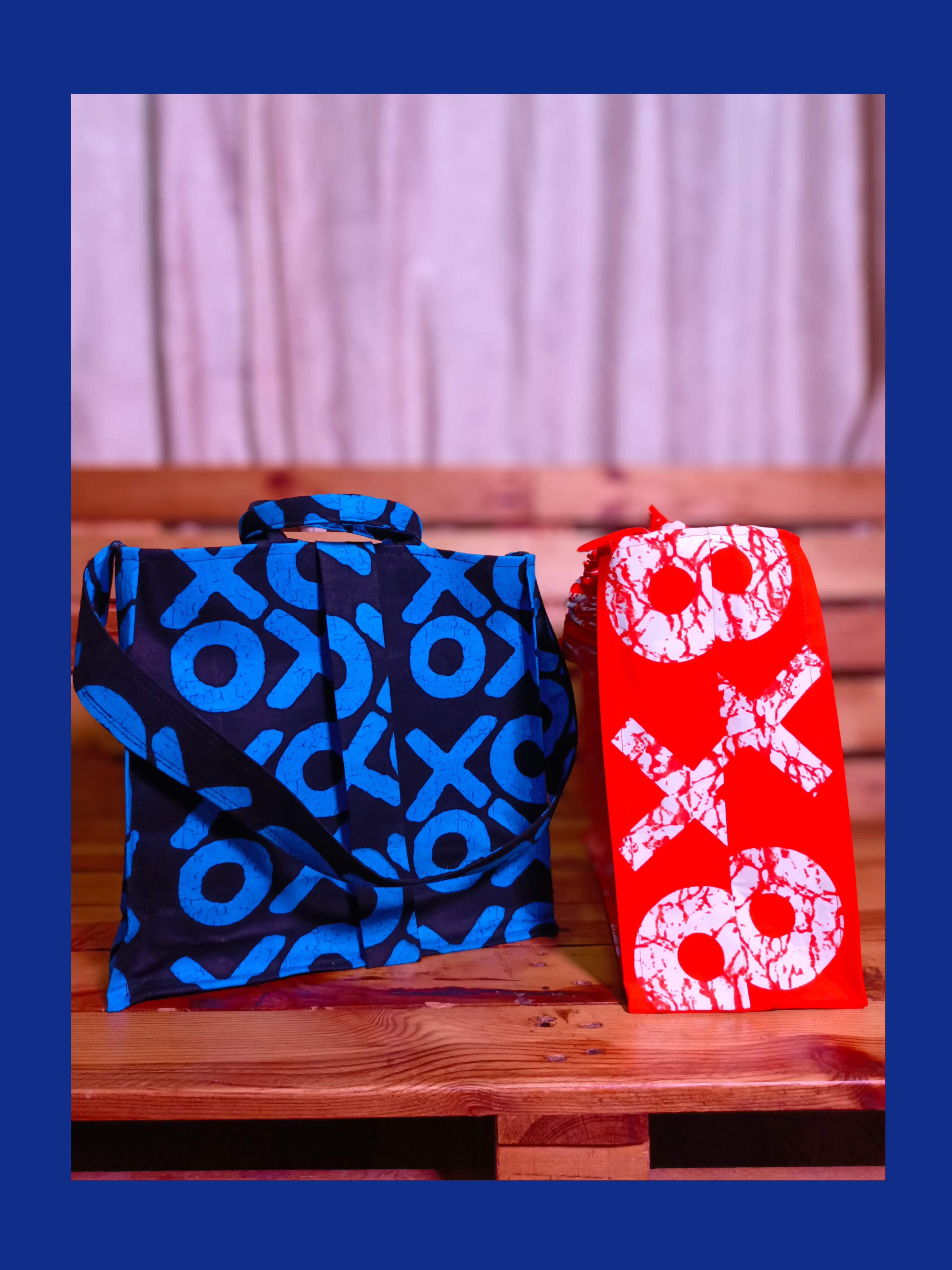 African Ankara Tote Bags