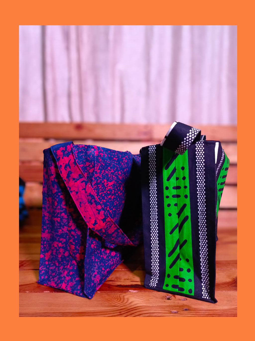 African Ankara Tote Bags